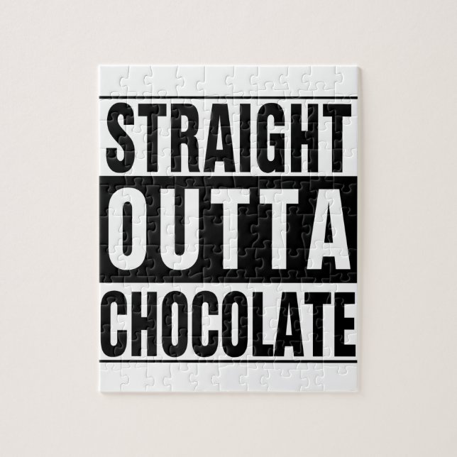 Straight Outta Chocolate (Vertikal)