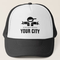 Straight Outta DJ Truckhut | Name der Stadt hinzuf