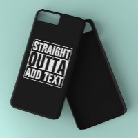 STRAIGHT OUTTA - Fügen Sie Ihren Text hier hinzu/e