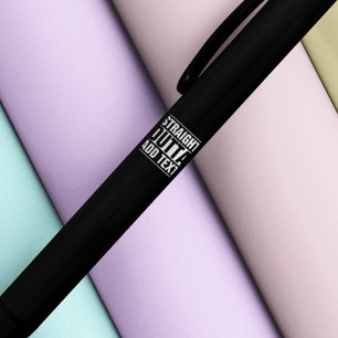 STRAIGHT OUTTA - Fügen Sie Ihren Text hier hinzu/e Kugelschreiber