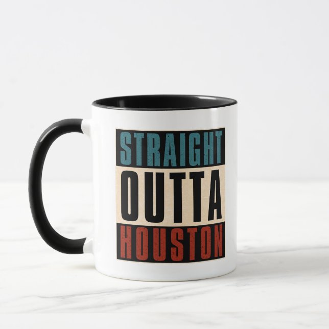 Straight Outta Houston Texas TX USA Tasse (Links)