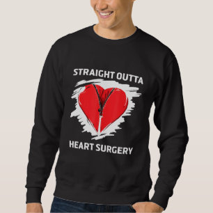 Straight Outta Knee Operation Retro gut 4 Sweatshirt