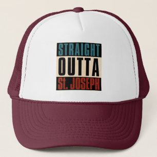 Straight Outta St. Joseph Missouri MO Truckerkappe