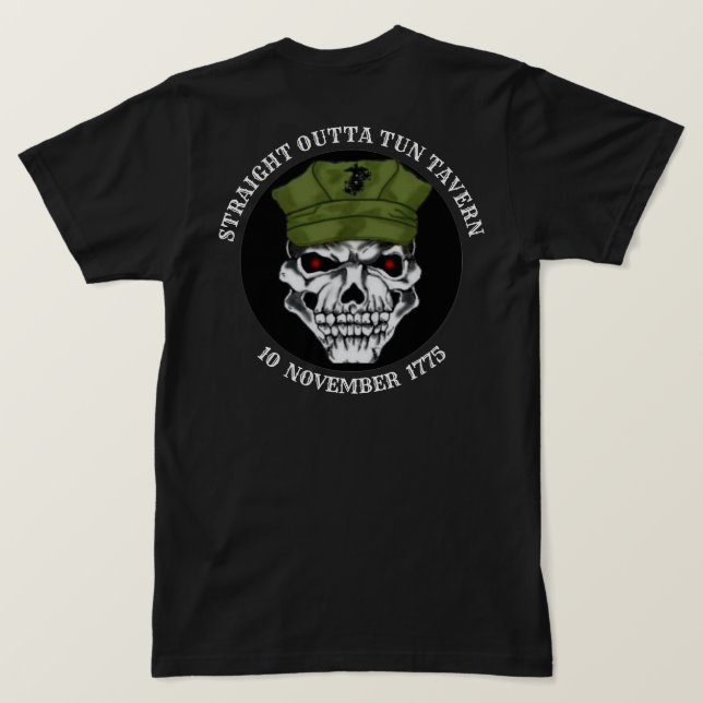 STRAIGHT OUTTA TUN TAVERN T-Shirt (Design Rückseite)