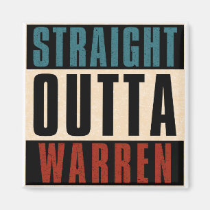 Straight Outta Warren Michigan MI Magnet