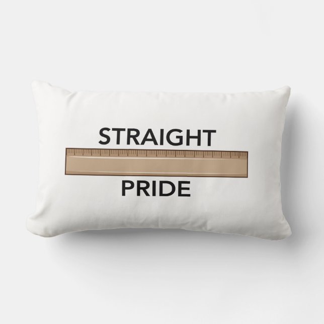 Straight Pride Pillow Lendenkissen (Vorderseite)