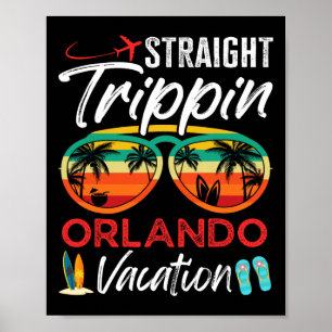 Straight Trippin Orlando Paare Familienurlaub G Poster