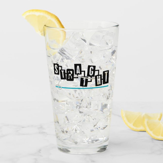 Straight.w Glas (Vorderseite Ice)