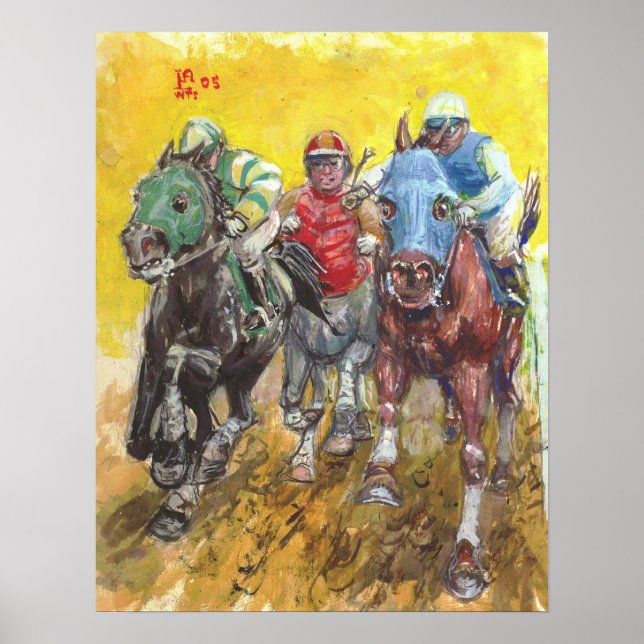 STRAIGHTAWAY! Poster (Vorne)