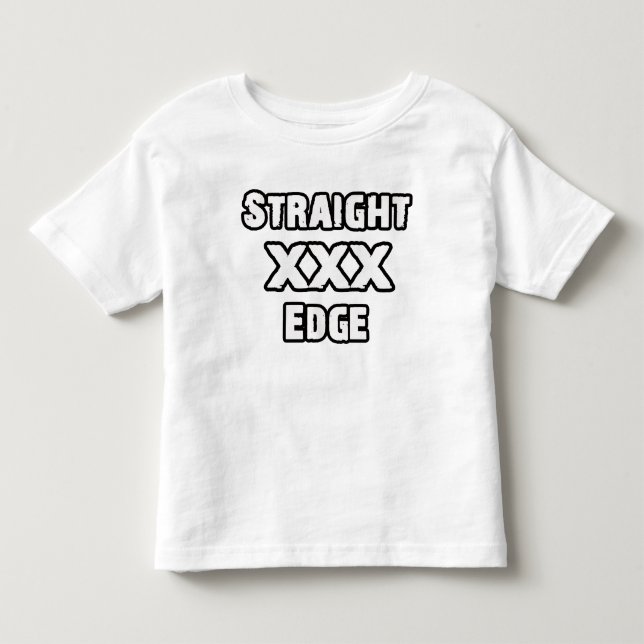 Straightedge Kleinkind T-shirt (Vorderseite)