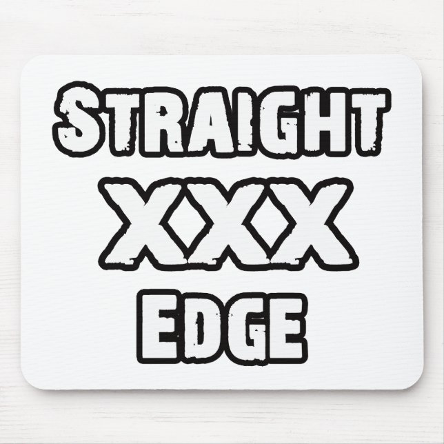 Straightedge Mousepad (Vorne)