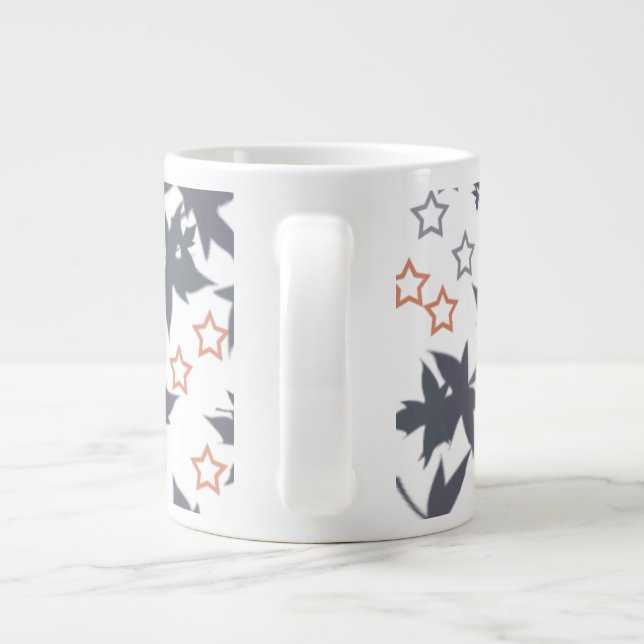 Straleaves spezielle Entwurfs-Tasse Jumbo-Tasse (Rückseite)