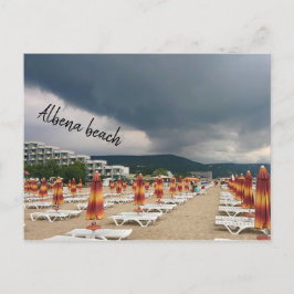 Strand Albena, Bulgarien Postkarte