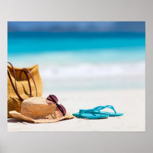 Strand am Meer Poster