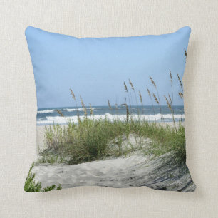 Strand an Ocracoke Reversible Kissen