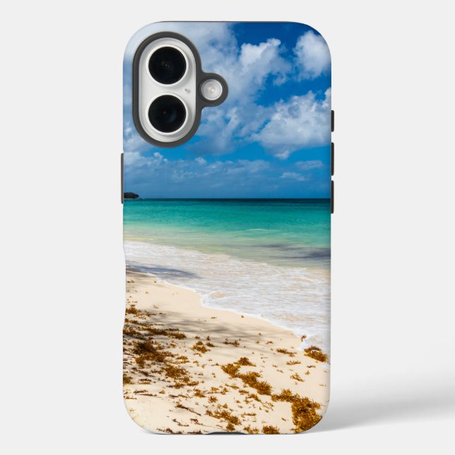 Strand Anse Canot auf Marie-Galante iPhone 16 Hülle (Rückseite)