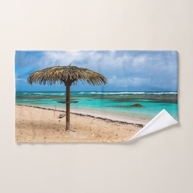 Strand Anse des Rochers Badhandtuch Set (Handtuch)