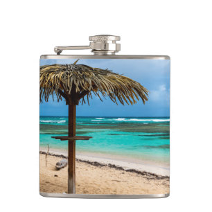 Strand Anse des Rochers Flachmann