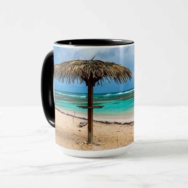 Strand Anse des Rochers Tasse (Vorderseite Links)