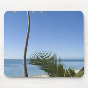 Strand auf dem Festland von Aitutaki, Cookinseln Mousepad