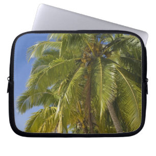 Strand auf der Insel One Foot, Aitutaki, Cookinsel Laptopschutzhülle