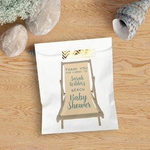 Strand-Babyparty danken Ihnen, Tasche zu Geschenktütchen