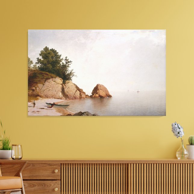 Strand bei Beverly Leinwanddruck (Insitu (Wohnzimmer))