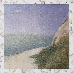 Strand bei Honfleur von Georges Seurat, Vintage Ku