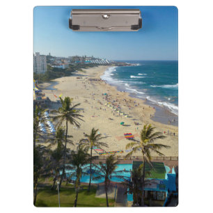 Strand bei Margate, Süd Küste, Kwazulu-Natal Klemmbrett