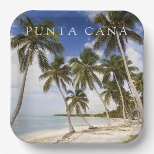 Strand bei Punta Cana Dominikanische Republik Pappteller