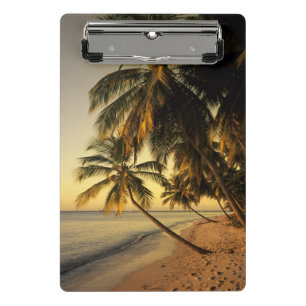 Strand bei Sonnenuntergang, Trinidad Mini Klemmbrett