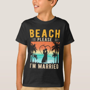 Strand Bitte, ich bin Verheiratete Sternenbräune u T-Shirt