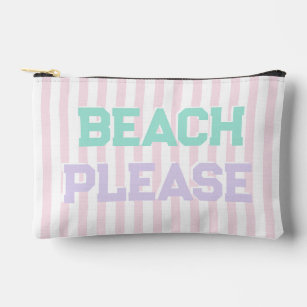 Strand Bitte - Niedliche Pastellfarben und rosa St Zubehörtasche