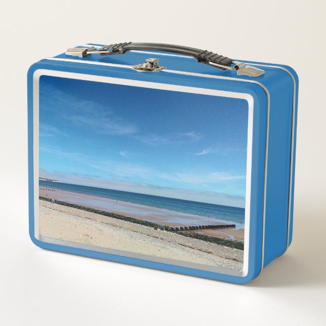 Strand Bridlington Metall Brotdose (Vorderseite)