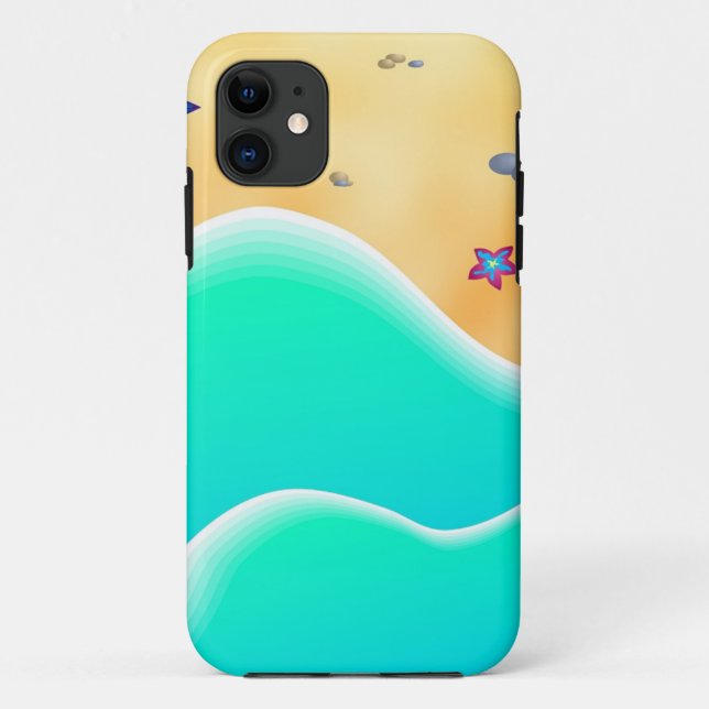 Strand Case-Mate iPhone Hülle (Rückseite)