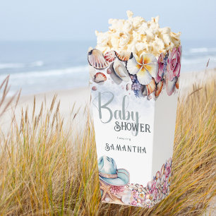 Strand-Cowgirl-Baby-Shower-Party Popcorn-Box Geschenkschachtel