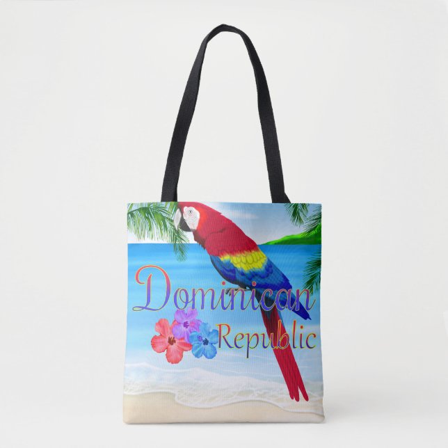Strand der Dominikanischen Republik Tasche (Vorderseite)