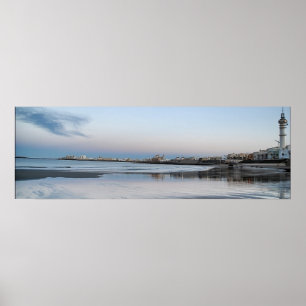 Strand des Heilig Maria des Meers, Cadiz, Poster