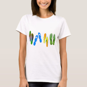 Strand drehen Reinfälle um T-Shirt