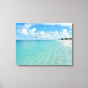 Strand-Druck - Anmut-Bucht-Strand Leinwanddruck