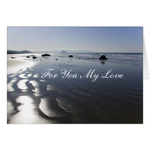 Strand für Liebe-Geburtstag