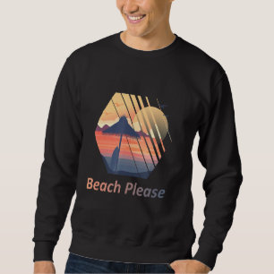 Strand für Männer Frauen Sommerferien Aloha Beach Sweatshirt