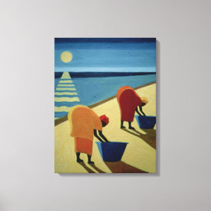 Strand gammelt 1997 herum leinwanddruck