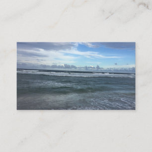 Strand-Geschäft Visitenkarte