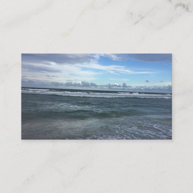 Strand-Geschäft Visitenkarte (Vorderseite)
