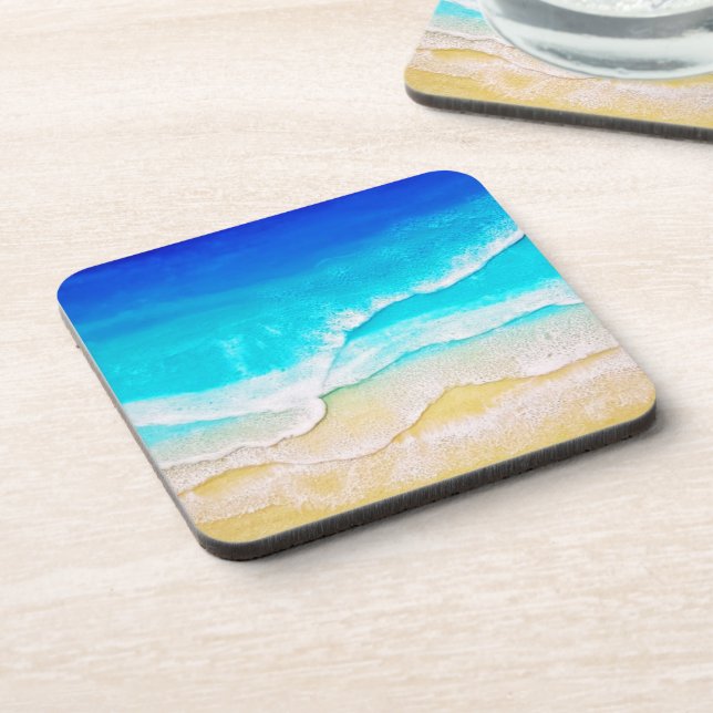 Strand Getränkeuntersetzer (Linke Seite)