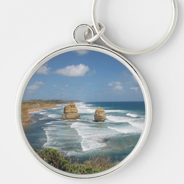 Strand-Glühen Schlüsselanhänger (Vorne)