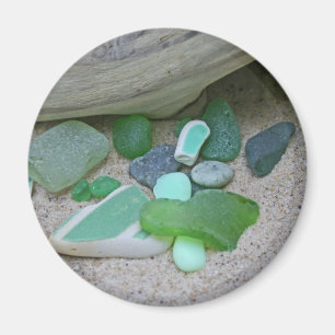 Strand-Grüntöne Magnet
