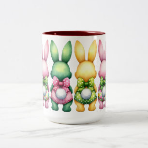 Strand-Häschen-Baby Zweifarbige Tasse