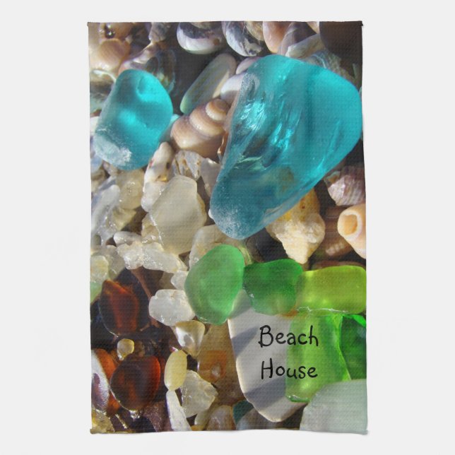 Strand-Haus-kundenspezifische Küchen-Handtücher Handtuch (Vertikal)